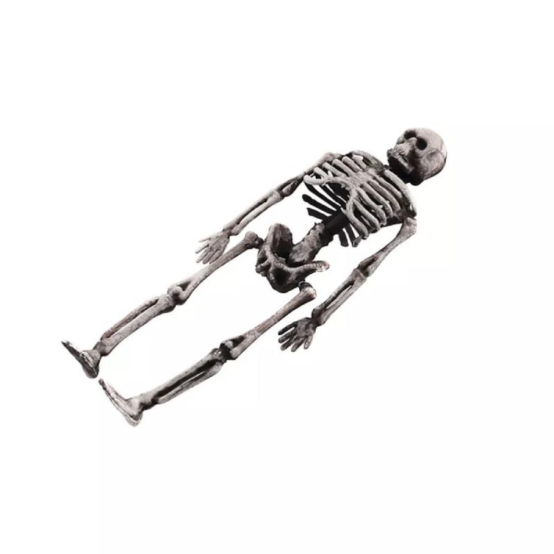 

Bones Body Model Halloween Skeleton Decor Skull Sculpture Haunted House Horror