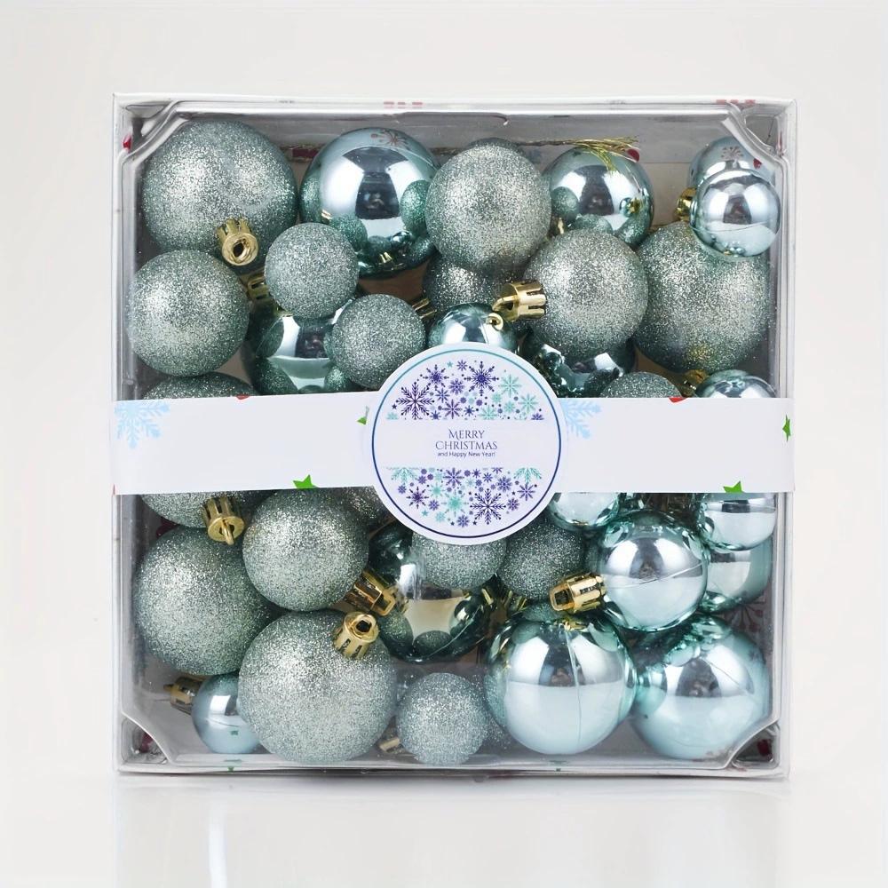 44pcs Set Christmas Balls Christmas Tree Ornaments Xmas Hanging Tree Pendants Home Party Christmas Tree Decor New Year Gifts