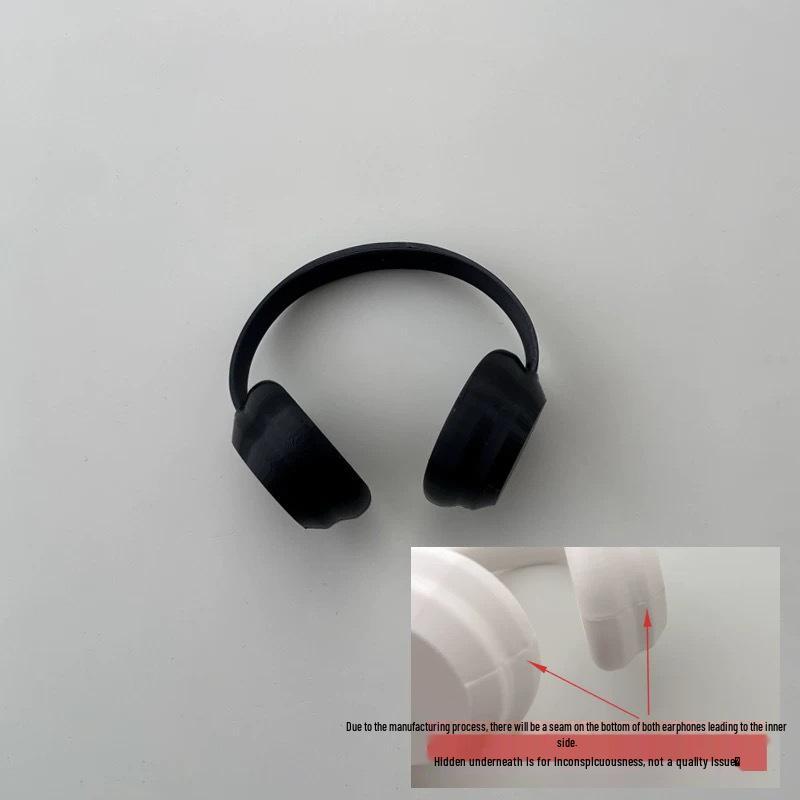 Cross-Generational Labubu 17CM 3D Printed Earphone Pendant with Rainbow Earphones
