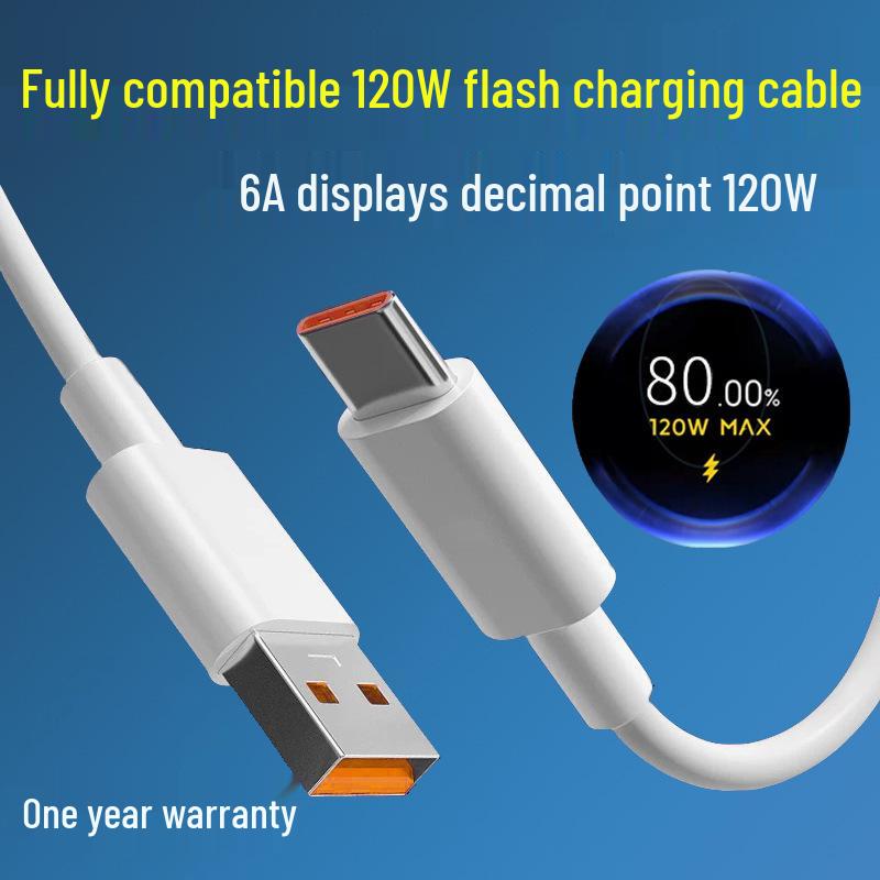 Xiaomi 13 Pro, 12 Pro, Note 11 Pro+ 120W Fast Charger & MIX4 Cable Head