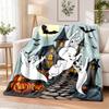 Casper the Friendly Ghost Flannel Throw Blanket Soft Warm Cozy For Sofa Bed Indoor Home Bedroom Use