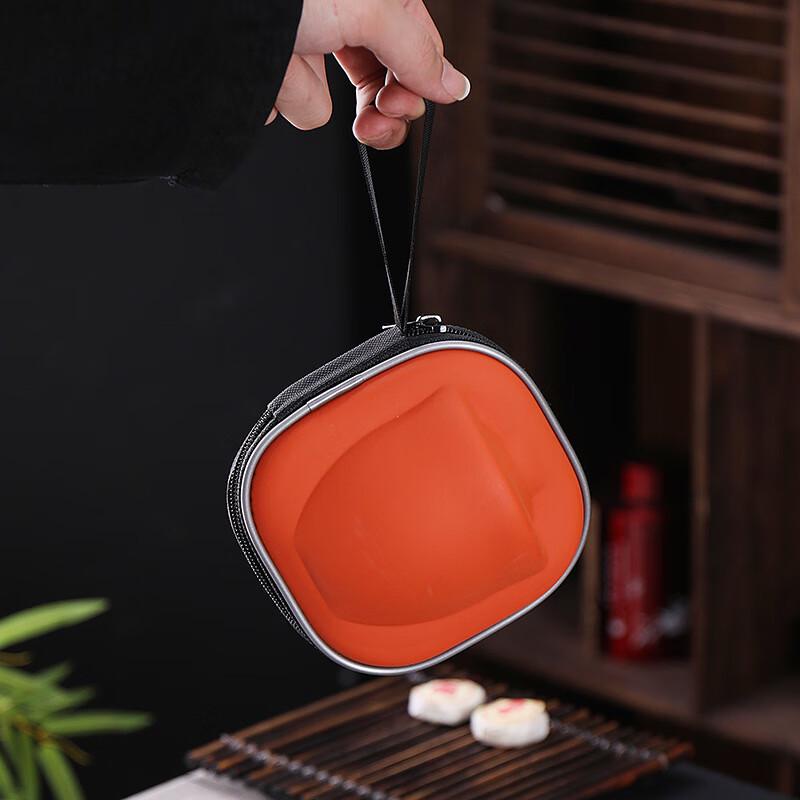 Shangqi Ceramic Travel Tea Set - 'Thousand Miles Landscape'