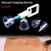 8Pcs/Set Anti-cellulite Vacuum Cupping Cans Dry Wet Type Non-Glass Massage Cupping Device 6 Cups Body Therapy