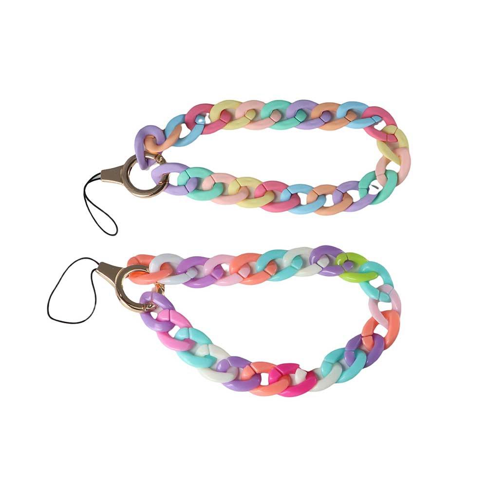 Charms Anti-fall Acrylic Jewelry Accessories Cell Phone Lanyard Phone Strap Mobile Phone Chain