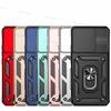 Etui dla Xiaomi 14T Pokrowiec dla Xiaomi 14T 5G Bumper Wstrząsoodporny Pancerz PC Silikon Przesuwana Osłona Ochronna Obiektywu Aparatu dla Xiaomi 14T