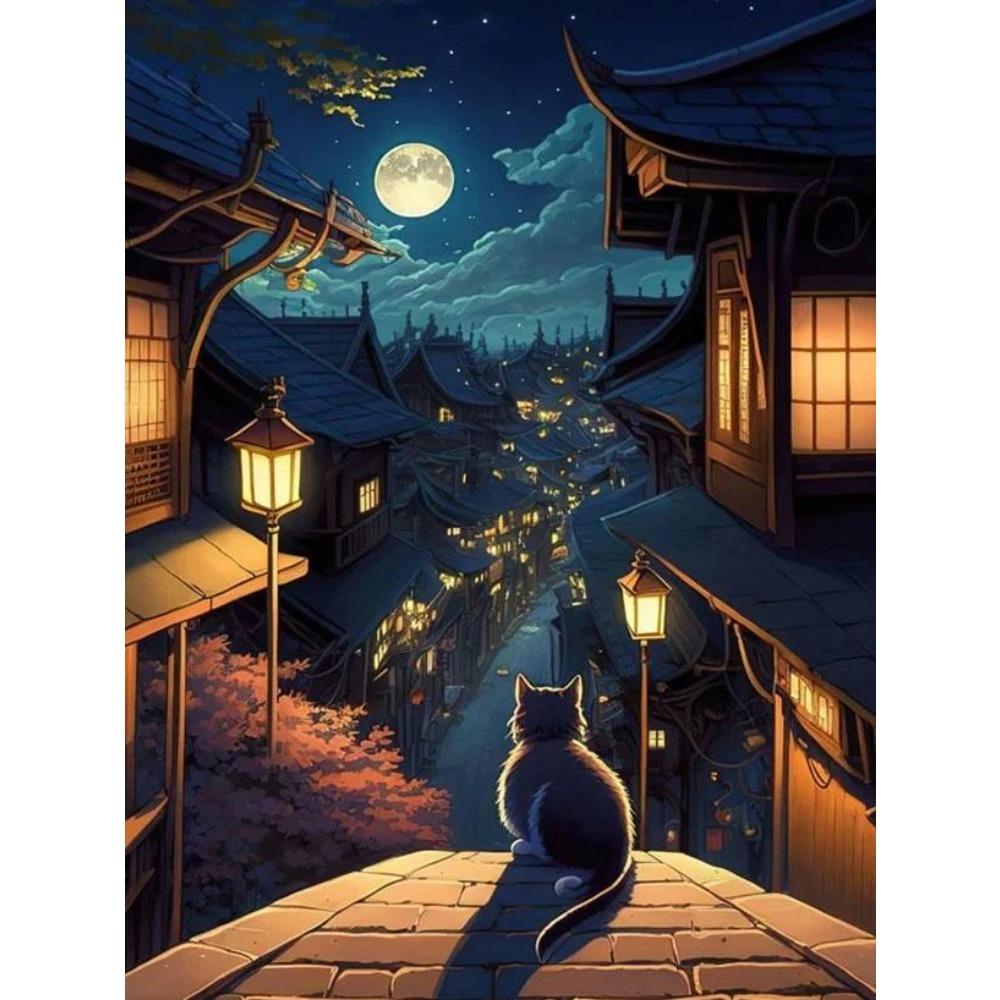 DIY Full Round Diamond Painting Cross Stitch 3D Animal Art Style Home Scene Decorative Diamond Painting 5d Diamond Art Painting