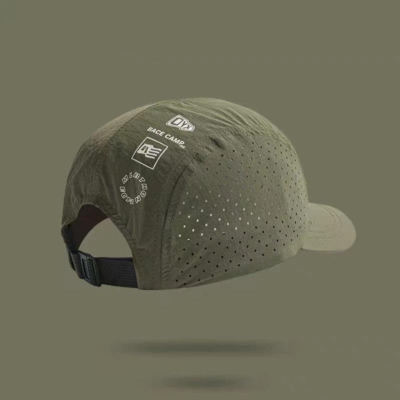 Quick-Drying Mesh Baseball Cap Breathable Lightweight UV Proof Adjustable Unisex Sun Hat for Outdoor Hiking Running