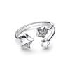 Pandora Star Open Ring Women Rings Silver 192490C01