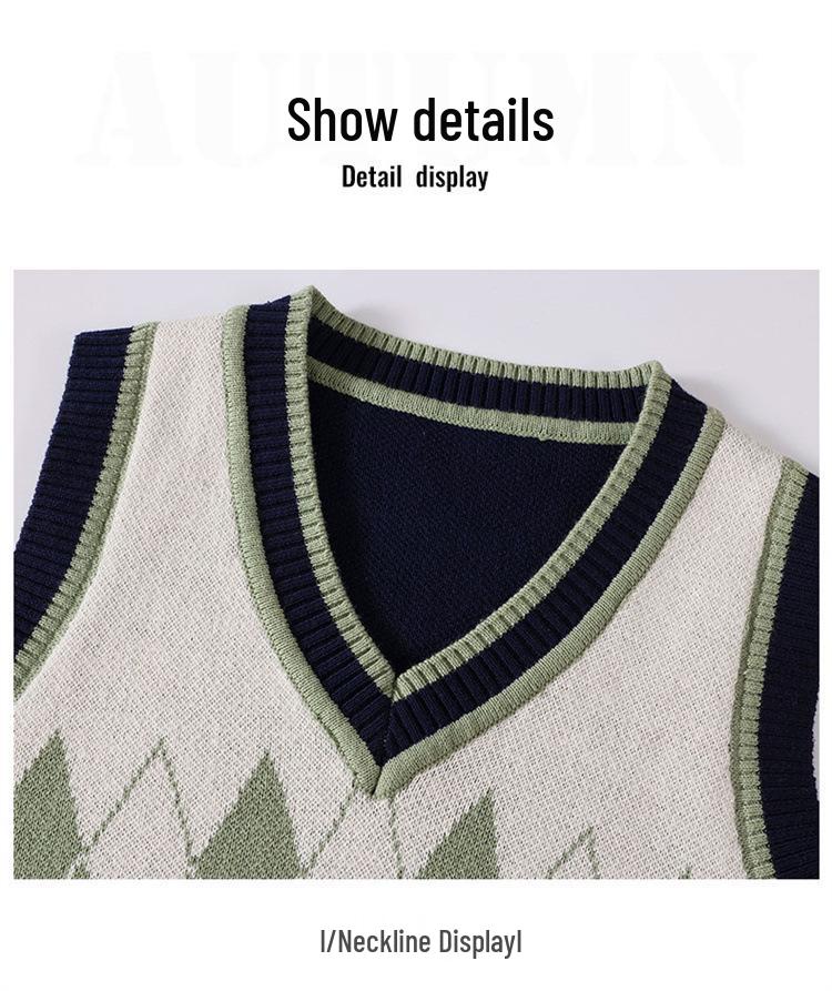 Herbst/Winter Strickjacke Aufführungskostüm für Kindergarten- und Grundschulchor