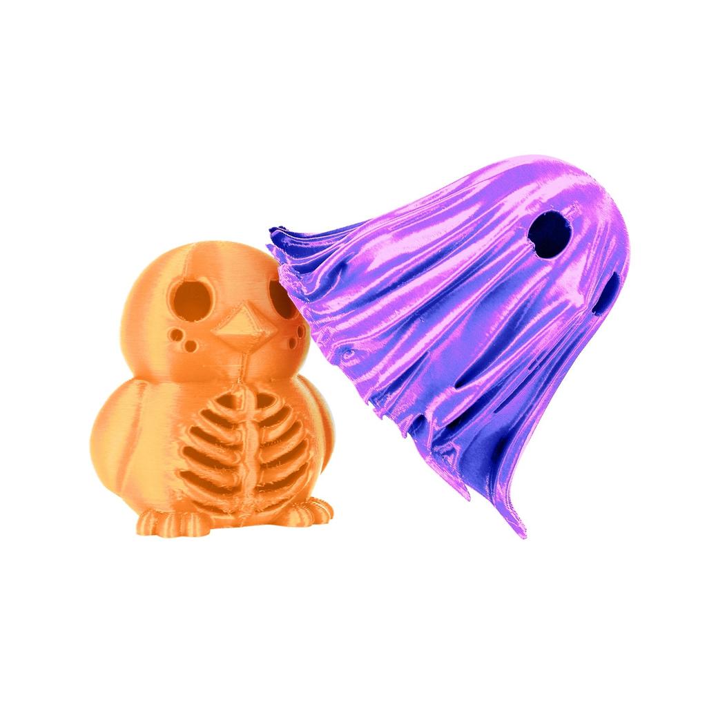 3D Printed RealisticCute Skeleton Penguin With Cloak Artistic Elegance For Meaningful Modern Home Decor
