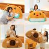 Capybara Bear Butter Plush Toy Oversized Companion Girls Cozy Bedside Doll Gift
