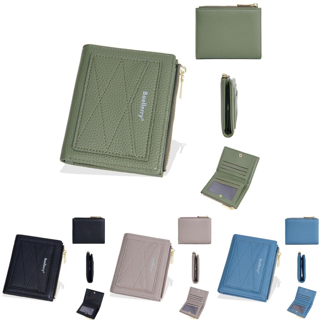 Short Pu Wallet With Multiple Card Compartments And Durable Material For Everyday Carry