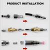 Grinder Kit Portable Pneumatic Pencil Dierinder Kit for   Cutting, High Efficiency Grinding for Metal, Wood