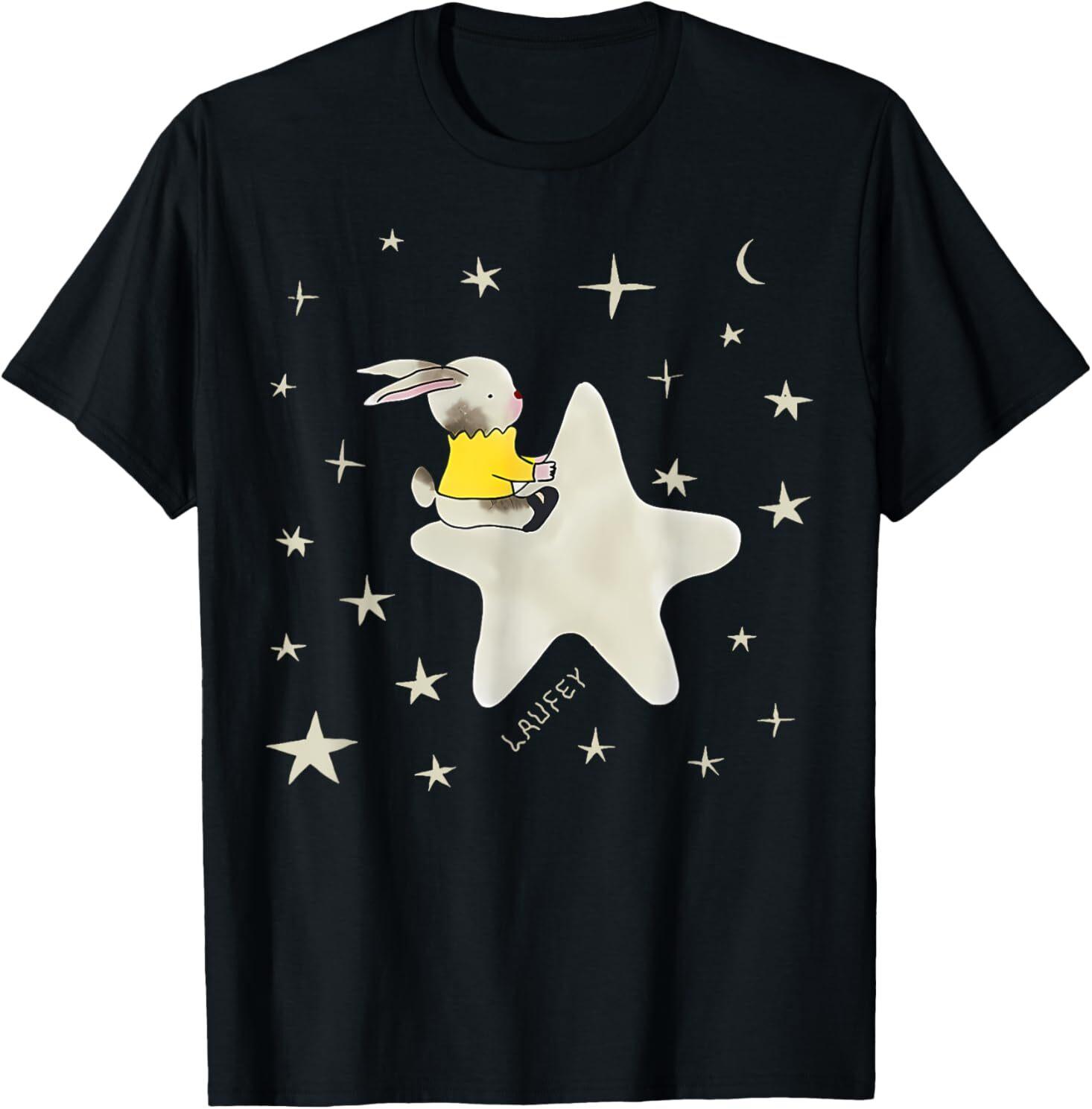 Celestial Laufey Bunny T-Shirt S разноцветный