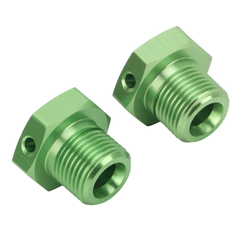 1Pair Aluminum Alloy 17mm Wheel Hex Hub Adapter with Pin for   1Celsius8 RC Car Upgrade Part