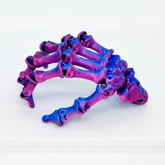 Ghost Hand Decoration Realistic 3D Printed Skeleton Hand Model Haunted House Ornament DIY Project Accent