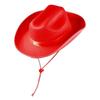 Solid Color Western Cowboy Hat Wide Brim Top Hat Classic Jazz Hat  Travel