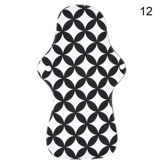 Extra-size Bamboo Cotton Menstrual Pad Reusable Washable Sanitary Panty Liner