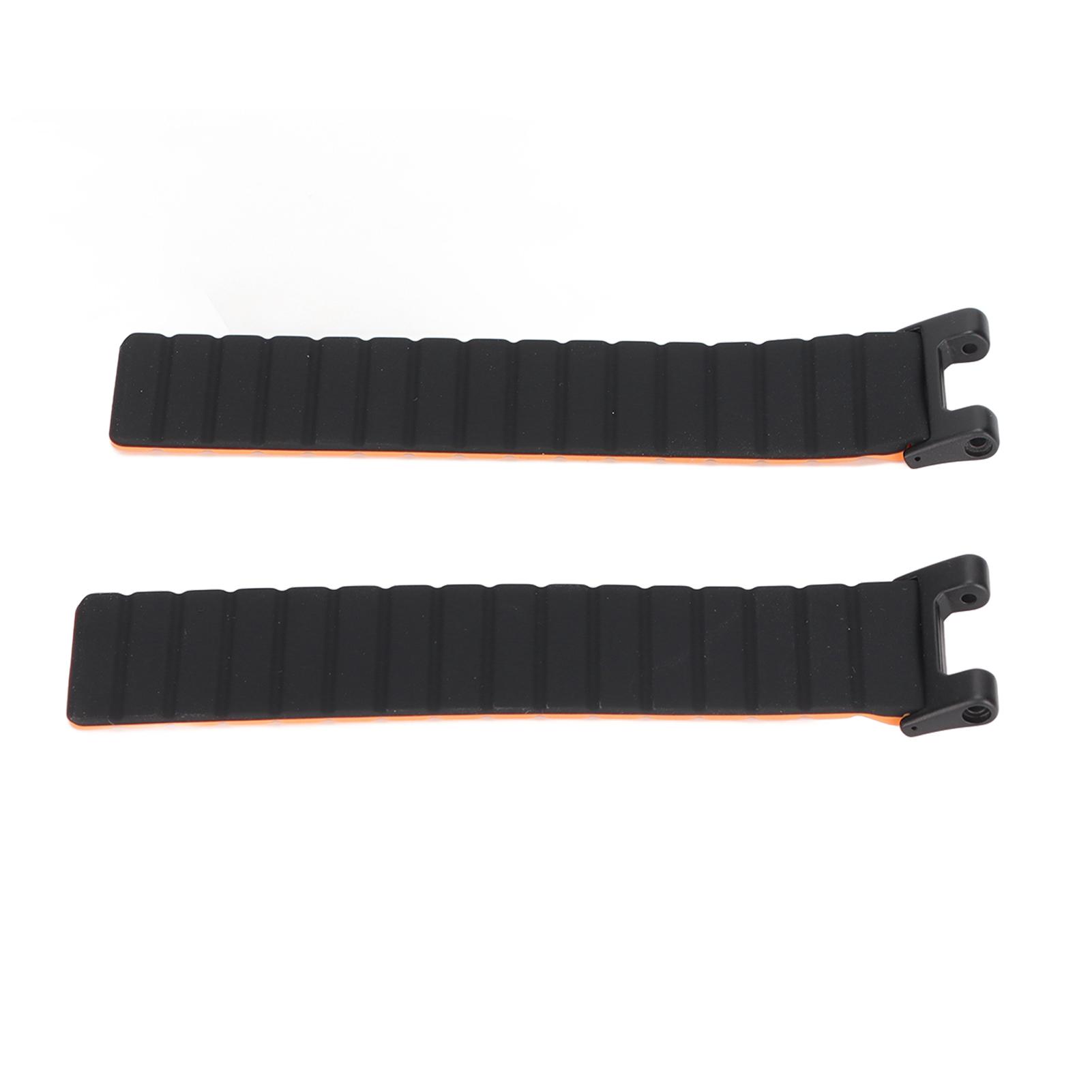 Smartwatch Replacement Band Silicone Watch Wrist Strap with Magnetic System for Pro(Black )