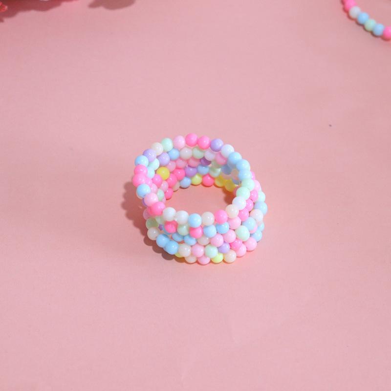 10-30Pcs Colorful Beads Bracelet Kids Girls Birthday Party Favors Goodie Pinata Filler Baby Shower Wedding Guest Treat Gifts