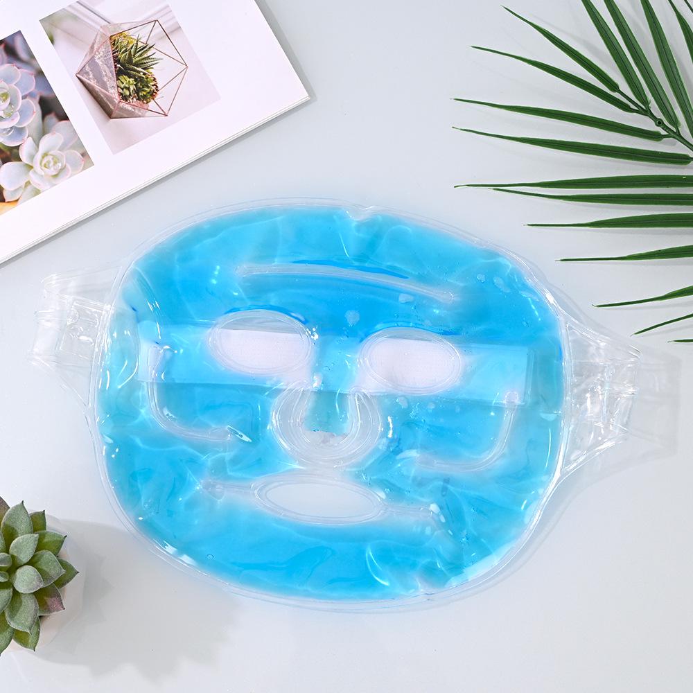 Ice Pack Cooling Face and Eye Mask - Super Soft, Hot/Cold Compress for Post-Surgery Recovery