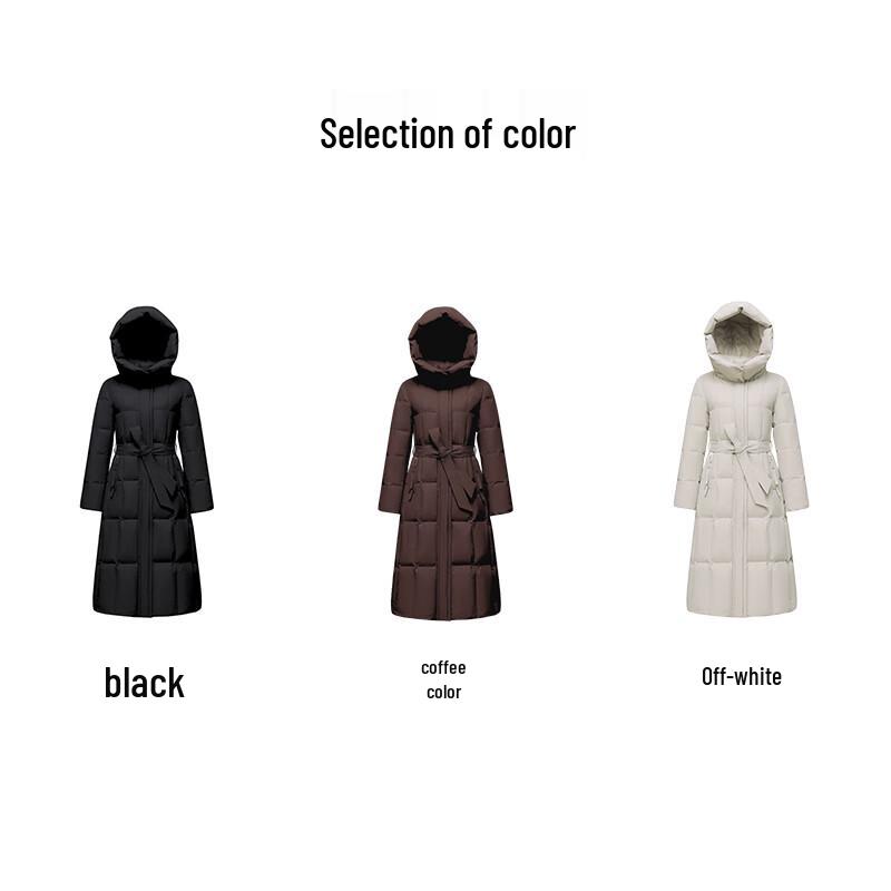 Yalu EW Women's Double-Breasted Long Winter Down Jacket YYXFF5088