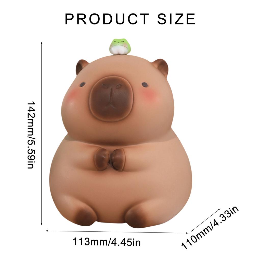 Unbreakables Capybara Money Banks for Children Coin Storage for Birthday and Christmas Piggy Banks for Saving
