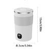Portable Automatic Coffee Mixing Cup With Digital Screen And Food Grade Stainless Steel Interior For Fast Even Blending