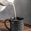 High-color Cup Home Water Cup Ceramic Couple Mug Large Capacity Coffee Mug Tea Cup Premium Feeling Niche Mugs