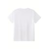 European Sizes Men'S Crew Neck T-Shirt | Short Sleeve, Casual Style, Slight Stretch Fabric, Random Print, Perfect for Weekend Casual