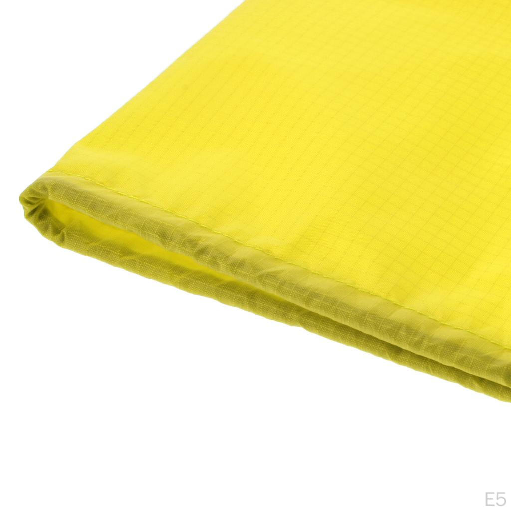 Waterproof Drawstring Storage Bag Stuff for Clothes - Green