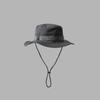 Wide Brim Large Eaves Sun Hat Polyester Wide Brim Bucket Hat Solid Color Sun Hats  Riding Fishing