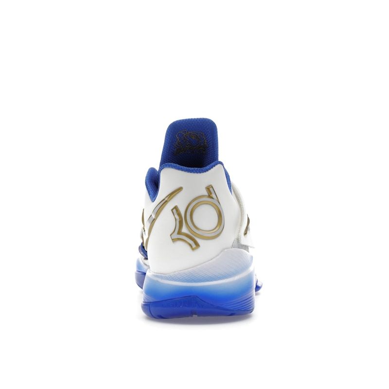 Nike Zoom KD 4 The Real MVP - Summit White Unisex Sneakers Hyper-Royal Metallic-Gold IB3546-100