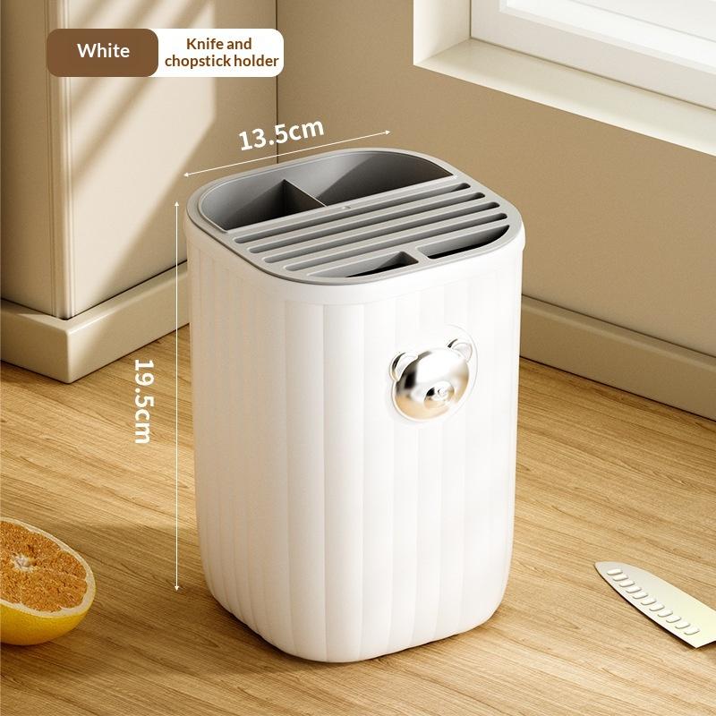 Kitchen Multifunctional Tool Holder Kitchen Countertop Storage Rack Household Kitchenware Storage Box