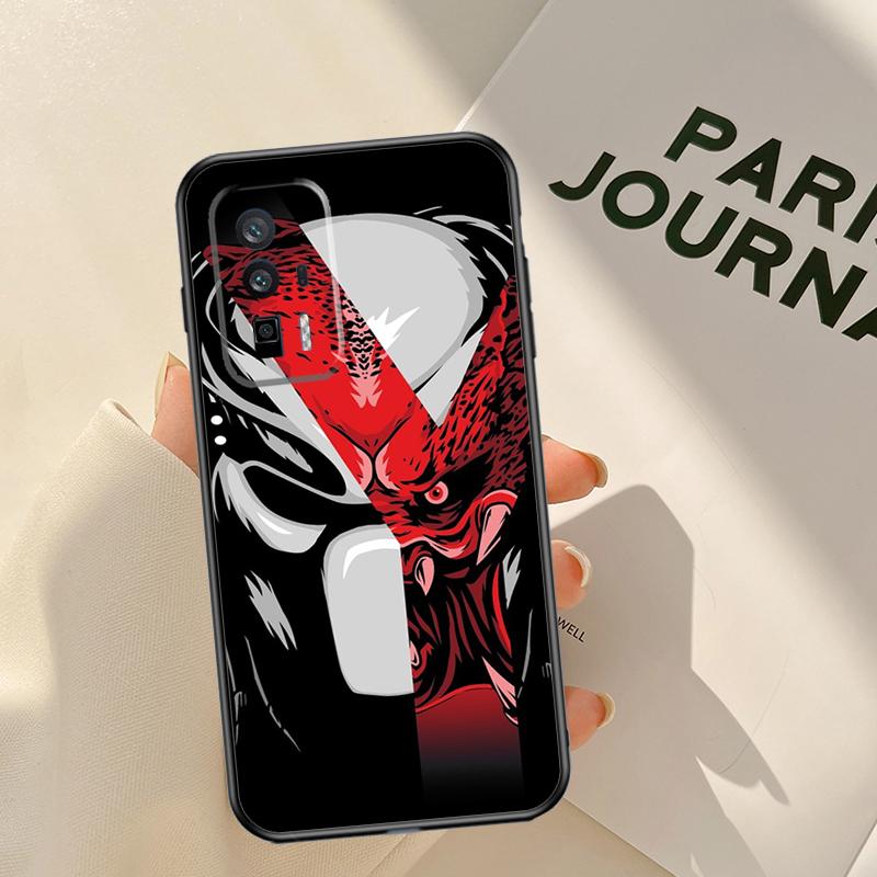 Alien Predator Case For Xiaomi 14 15 Ultra 13T 14T 15T 17 Pro Max POCO X7 X5 X6 Pro F5 F6 F7 F8 Pro Coque