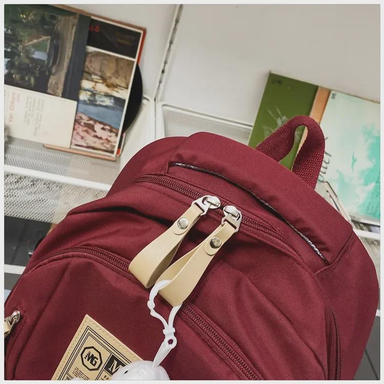 High-Quality Backpacks for Students: Schoolbags for Men, Women, College, Primary, Junior High, and Middle School Students