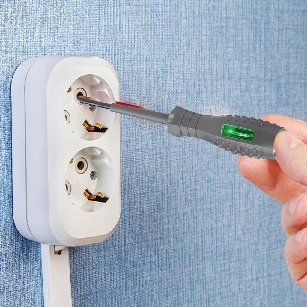 2in1 High Torque Strong Magnetic Screwdriver Electricity Detector Circuit Detection Tester Household High-precision Screwdriver