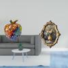 Nordic Graffiti Figurine Vintage Resin Picture Frame Art Sculpture Collectable Ornament for Table