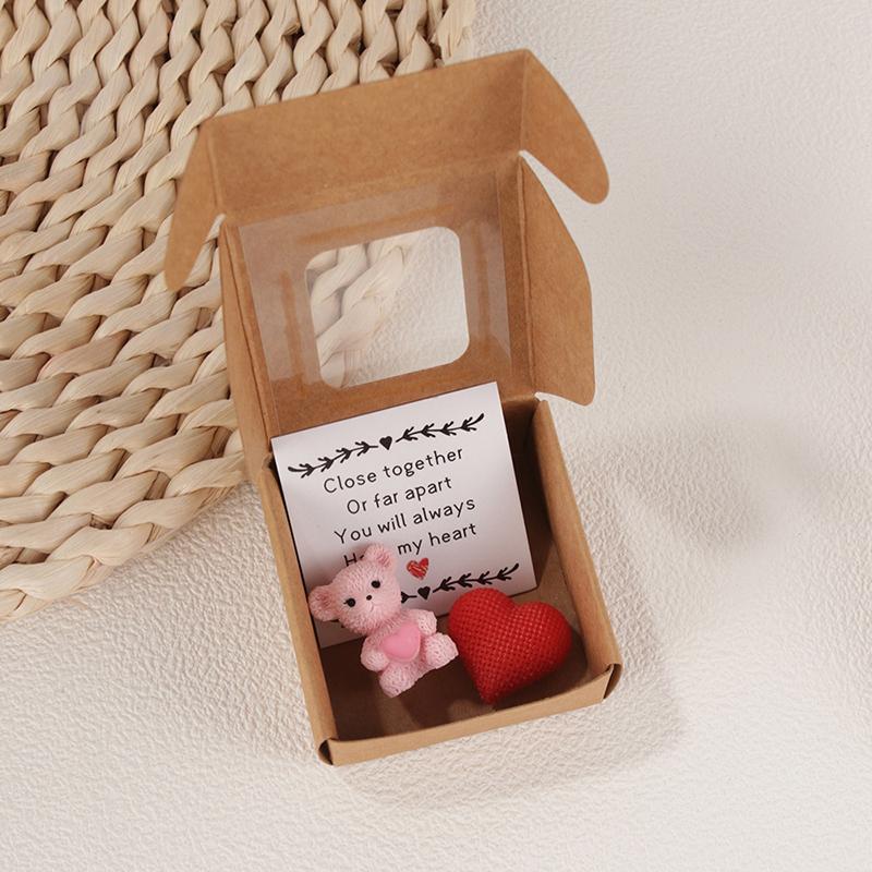 Handmade Mini Bear Little Bear In A Box My Little Worry Bears Mini Pocket Bears Hug With Emotional Uplifting Keepsake For Lovers