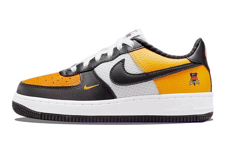 

Nike Air Force 1 Low Black Gold Jersey Mesh GS DQ7779-700 35.5