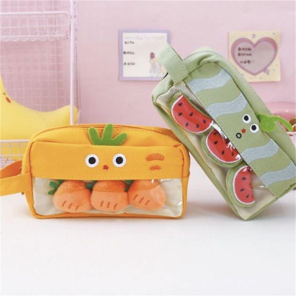 

High Capacity for Girls Student Stationery Plush Pencil Case Stationery Box Pencil Case Pencil Bag