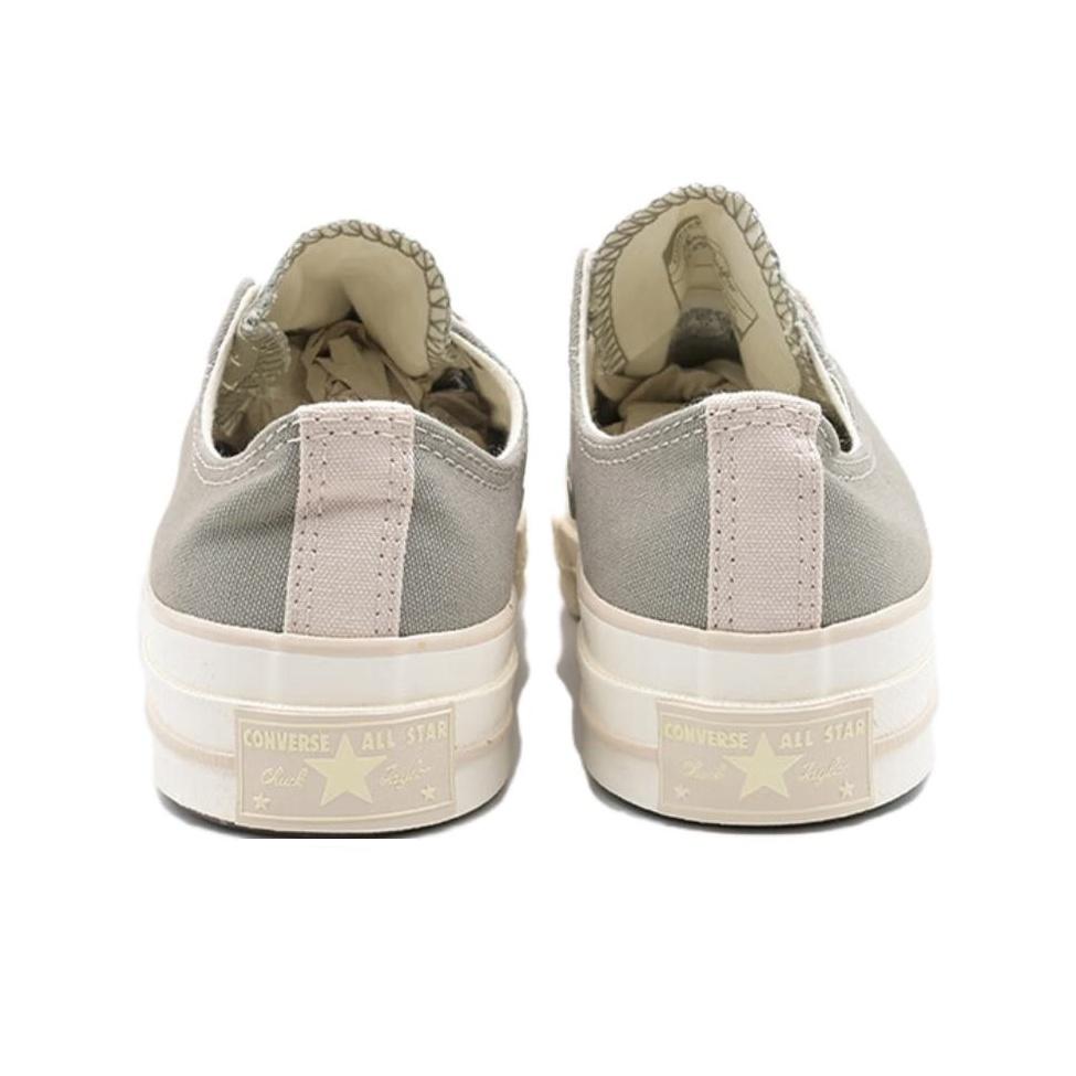 Converse Chuck 70 Low Worn - Light Field Surplus Unisex Sneakers Green Light-Dune A09188C