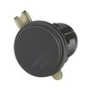Efficient 66W Charging Socket 2-Port Car Charger with LED Light and Safety Protections for Car Truck Boats Waterproof