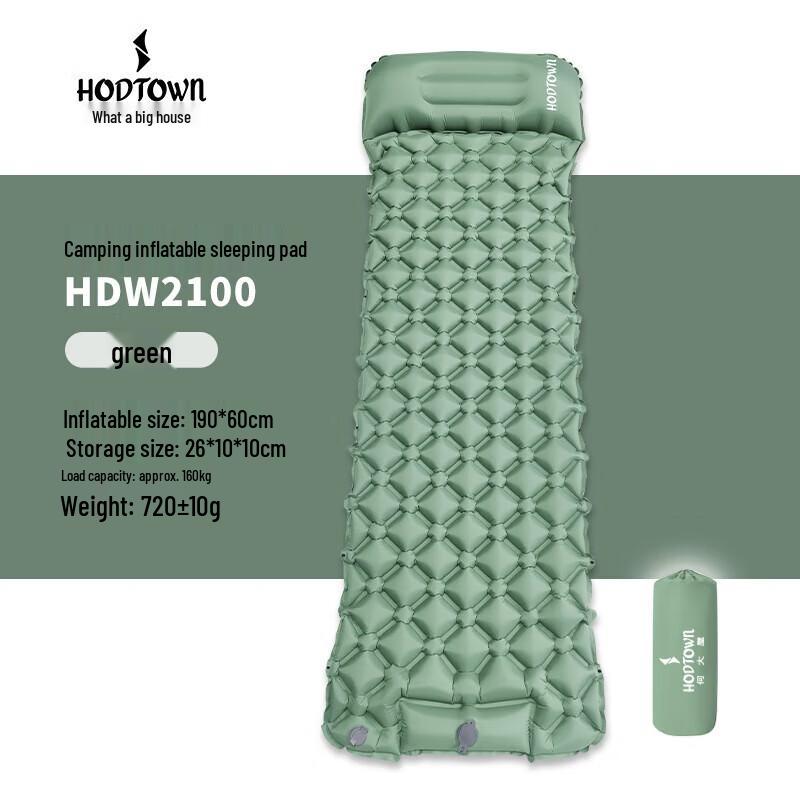 Hodtown Inflatable Camping Bed with Sleeping Bag