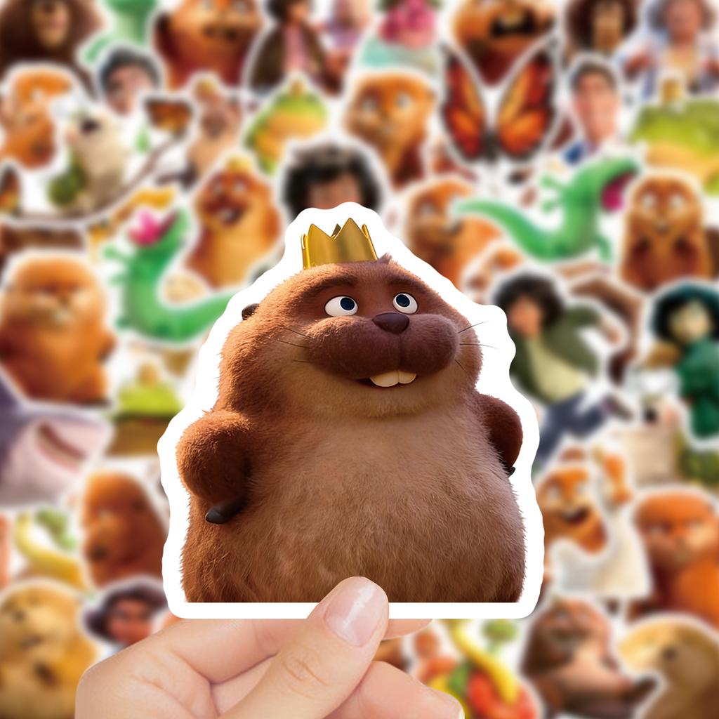 60Pcs/Set Movies Hoppers Sticker Waterproof Graffiti Decal  Diy Scooter Phone Case Stationery Box Fans Gift