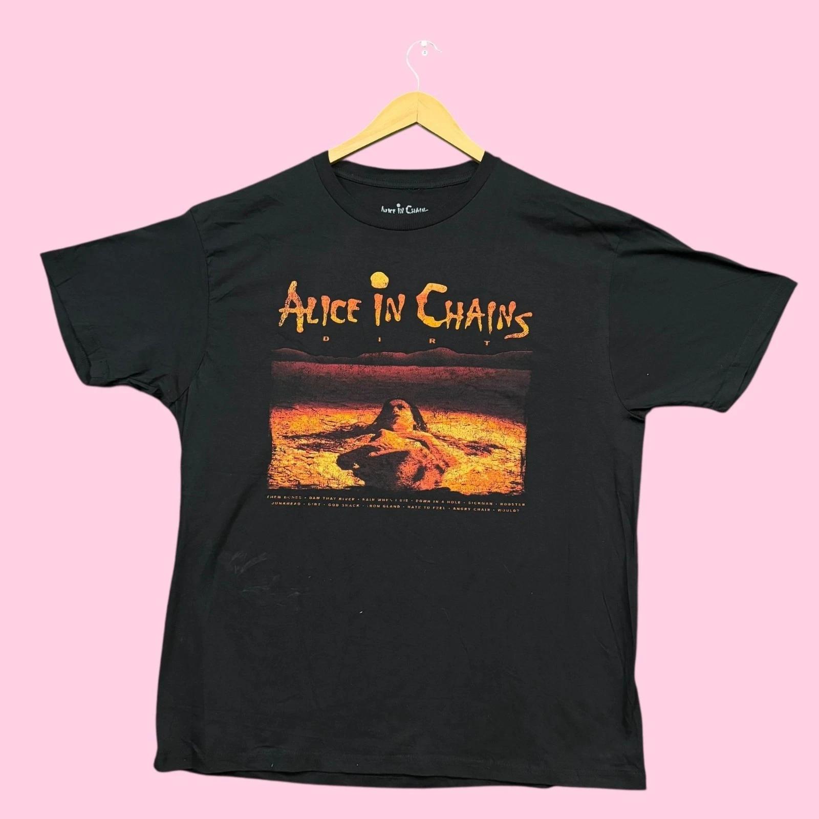 

Alice In Chains Dirt Album Cover Rock Band Tee XL 3XL