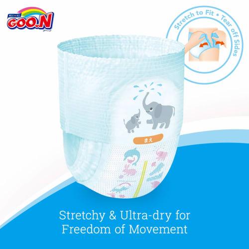 Goon Soft Fit Pants Size Bigger Than BIG (13~25kg) Girls 28 Pieces