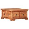 Day and Night - Day and Night Solid Acacia Wood Coffee Table 66x70x35 Cm