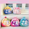 Colorful Dual Shoulder Backpack For Boys And Girls With Cute Animal Design And Airy Fabric