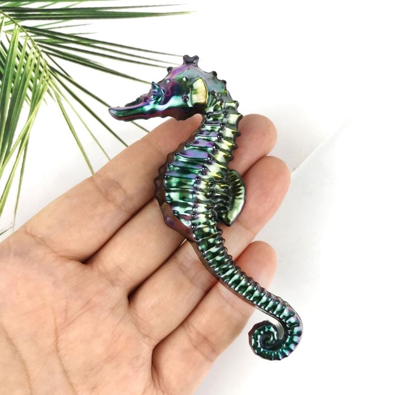 Seahorse Keychain Silicone Mold Keychain Charms Resin Mold Animal Epoxy Resin Casting Mold for DIY Crafts Car Home Decor